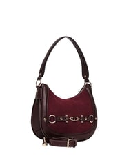 GAUD&Igrave; NEW DIAZ LEATHER Mini hobo bag, shoulder bag wine - Women&rsquo;s Bags - 3