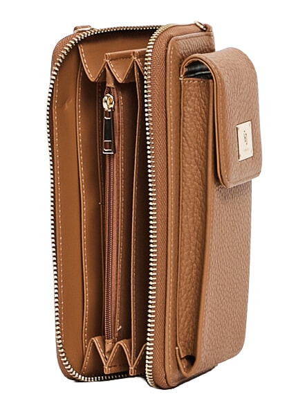 EVA iPhone holder, with coin purse camel - Tablet holder& Organizer