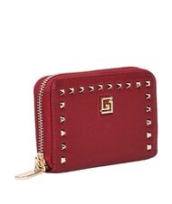GAUD&Igrave; EMMA Medium wallet with studs RED - Women&rsquo;s Wallets - 3