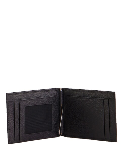 CALVIN Compact leather wallet BLACK - Men&rsquo;s Wallets