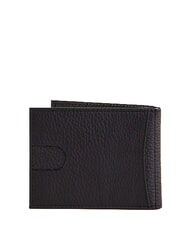 GAUD&Igrave; CALVIN Compact leather wallet BLACK - Men&rsquo;s Wallets - 4