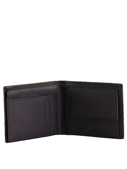 CALVIN Wallet with coin purse, in leather BLACK - Men&rsquo;s Wallets