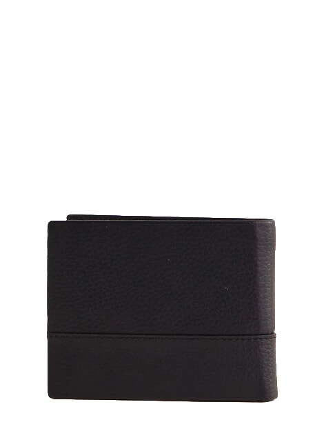 CALVIN Vertical wallet, in leather BLACK - Men&rsquo;s Wallets