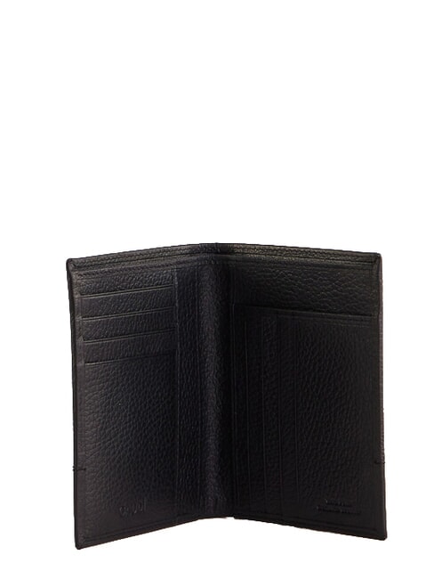 CALVIN Vertical wallet, in leather BLACK - Men&rsquo;s Wallets