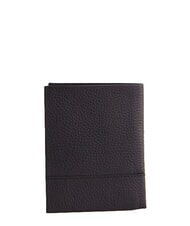 GAUD&Igrave; CALVIN Vertical wallet, in leather BLACK - Men&rsquo;s Wallets - 3