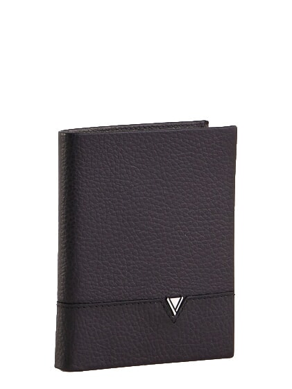 CALVIN Vertical wallet, in leather BLACK - Men&rsquo;s Wallets
