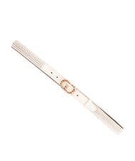 GAUD&Igrave; DELIA Belt white - Belts - 2