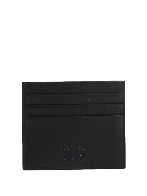 ACE Leather card holder BLACK - Men&rsquo;s Wallets
