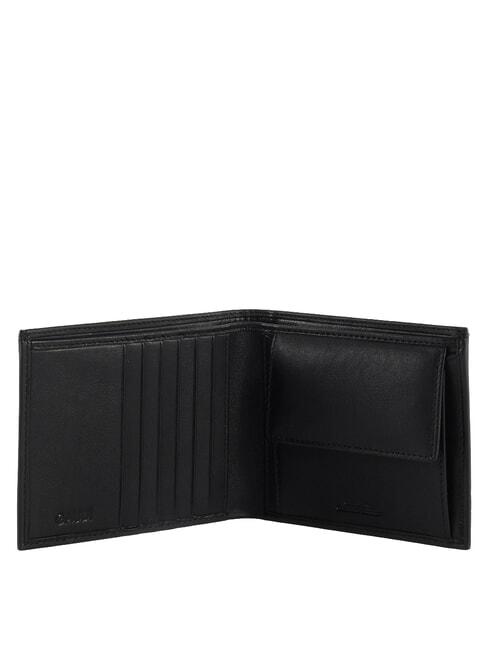 ACE Wallet with coin purse, in leather BLACK - Men&rsquo;s Wallets