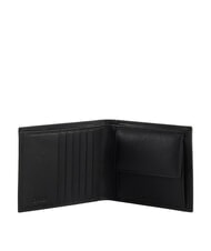 GAUD&Igrave; ACE Wallet with coin purse, in leather BLACK - Men&rsquo;s Wallets - 2