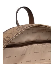 GUESS POWER PLAY Women's Backpack latte logo / brown - Women&rsquo;s Bags - 4