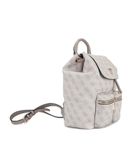 GUESS MANHATTAN 2 Backpack with 2 pockets bone logo - Women&rsquo;s Bags - 2