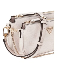 GUESS NOELLE 2 Shoulder bag bone logo - Women&rsquo;s Bags - 3