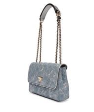 GUESS GIULLY 2 DENIM Shoulder bag / crossbody bag metallic denim - Women&rsquo;s Bags - 3