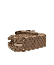 GUESS EMELIE LOGO2 Handbag, with shoulder strap MILK LOGO - Women&rsquo;s Bags - 4