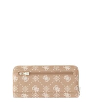 GUESS EMELIE Zip Around Wallet biscuits logo - Women&rsquo;s Wallets - 3