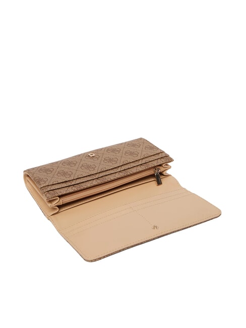 LAUREL 2 Continental wallet MILK LOGO - Women&rsquo;s Wallets