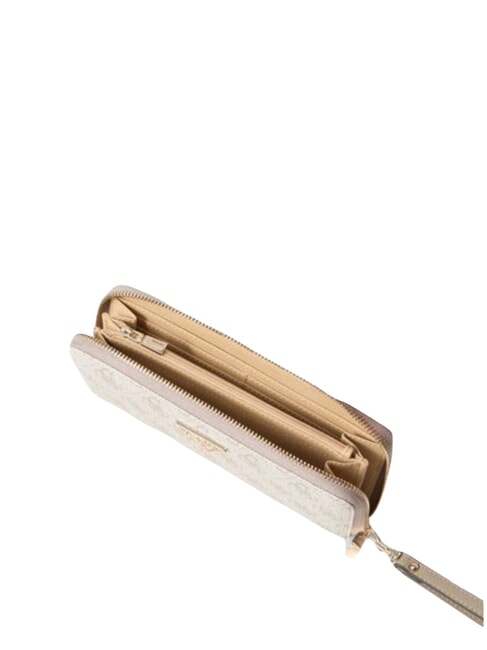 LAUREL 2 Large zip-around wallet bone logo - Women&rsquo;s Wallets