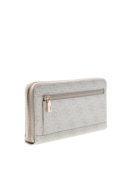 LAUREL 2 Large zip-around wallet bone logo - Women&rsquo;s Wallets