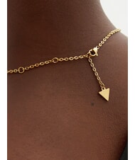 GUESS OH MY G Yellow gold necklace, charm with logo yellow gold - Necklaces - 3
