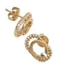 GUESS OH MY G Yellow gold earrings, 4G motif yellow gold - Earrings - 3