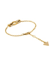GUESS OH MY G Yellow gold bracelet, charm with logo yellow gold - Bracelets - 4