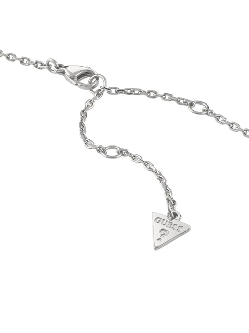 CALYPSO Yellow gold necklace, crystal application SILVER - Necklaces