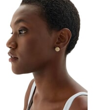 GUESS CALYPSO Silver earrings yellow gold - Earrings - 2