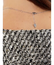 GUESS WONDERLIGHTS Silver necklace SILVER - Necklaces - 3