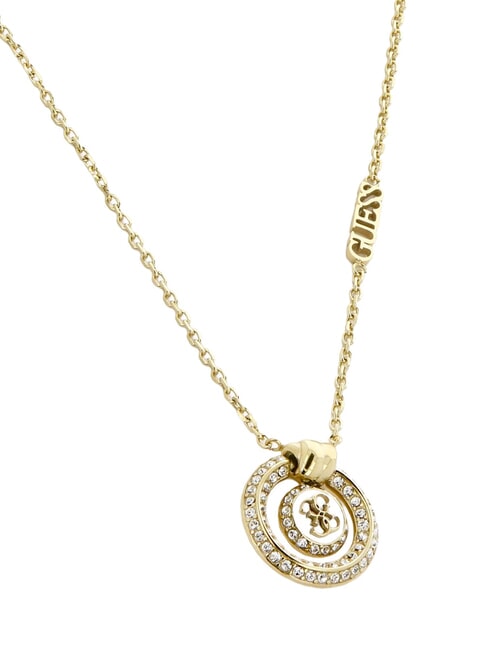 KNOT YOU Yellow gold necklace, solitaire style charm gold - Necklaces