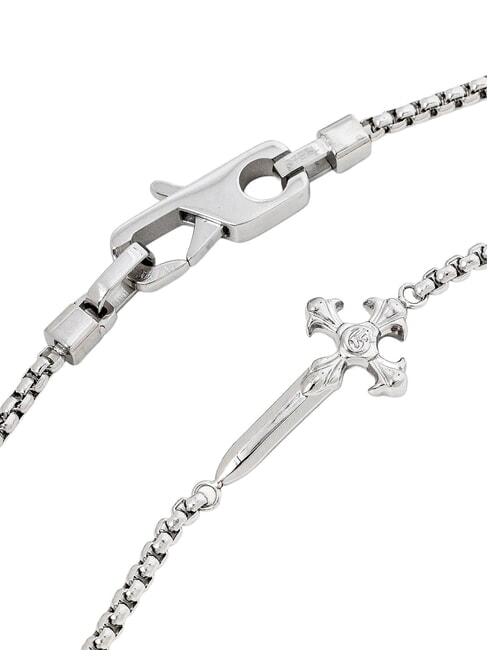 SOUTH ALAMEDA Silver bracelet, gold motif st - Bracelets