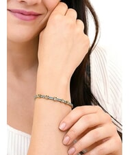 GUESS ARM PARTY  Bracelet ylw gold/aquamarine - Bracelets - 2