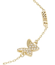 GUESS CHRYSALIS Bracelet, butterfly-shaped charm yellow gold - Bracelets - 2