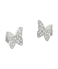 GUESS CHRYSALIS Yellow gold earrings, butterfly motif SILVER - Earrings - 2