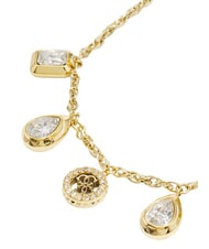 GUESS 4G LIGHT Bracelet, multi charm 4G yellow gold - Bracelets - 2