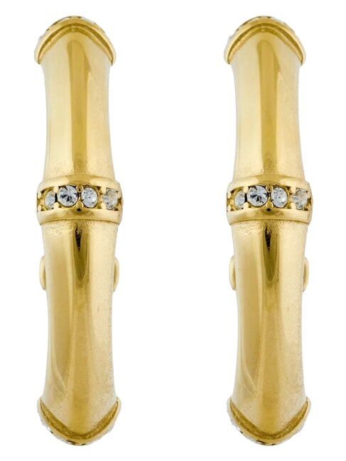 BAMBOO Yellow gold earrings yellow gold - Earrings
