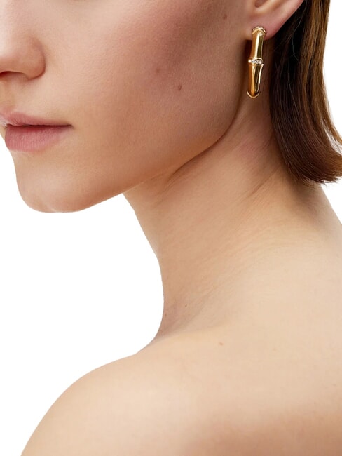 BAMBOO Yellow gold earrings yellow gold - Earrings