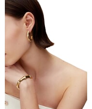 GUESS BAMBOO Yellow gold earrings yellow gold - Earrings - 6