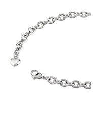 GUESS CRAZY IN LOVE Necklace, heart-themed charm SILVER - Necklaces - 3