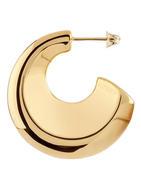 BERBERA Earrings, super light rounded model yellow gold - Earrings