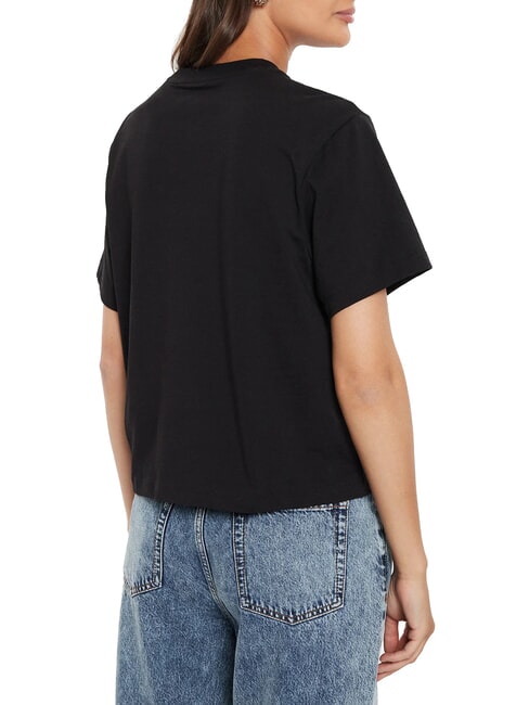 BOXY MINI TRIANGLE Cotton T-Shirt jetbla - T-shirt