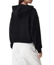 GUESS JEANS DROP BAKER CROP Hoodie jetbla - Women's Sweatshirts - 2