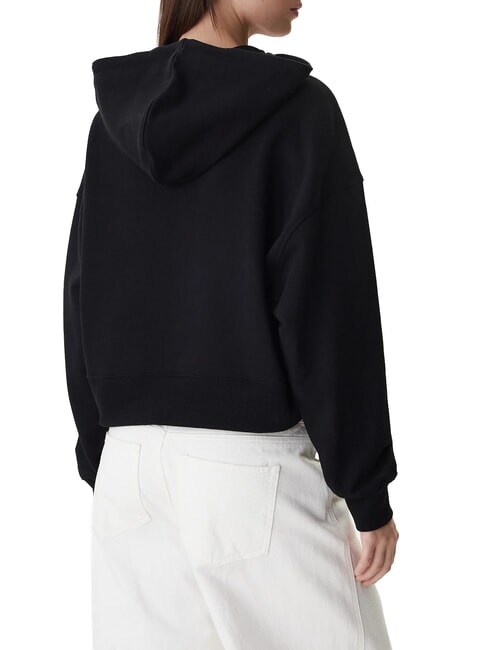 DROP BAKER CROP Hoodie jetbla - Women's Sweatshirts