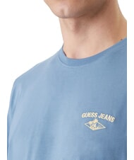 GUESS JEANS NAUTICAL Cotton T-Shirt sugar paper - T-shirt - 3