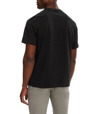 GUESS JEANS REGULAR LOGO Cotton T-Shirt jetbla - T-shirt - 2