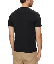 GUESS JEANS LOGO EMBRO Cotton T-Shirt jetbla - T-shirt - 2