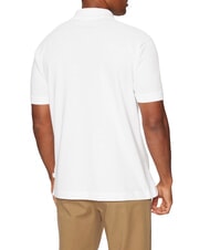 GUESS JEANS EMBRO LOGO Cotton polo shirt purwhite - Polo shirt - 2