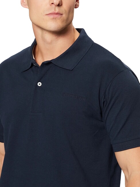 EMBRO LOGO Cotton polo shirt daring ocean - Polo shirt