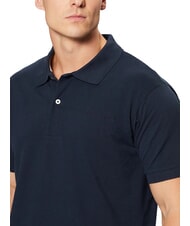 GUESS JEANS EMBRO LOGO Cotton polo shirt daring ocean - Polo shirt - 3