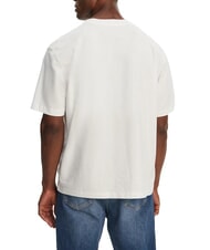 GUESS JEANS MINI TRIANGLE Cotton T-shirt - T-shirt